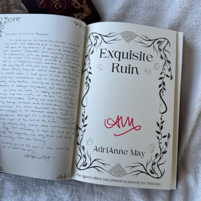 Exquisite Ruin - Owlcrate Exclusive 
