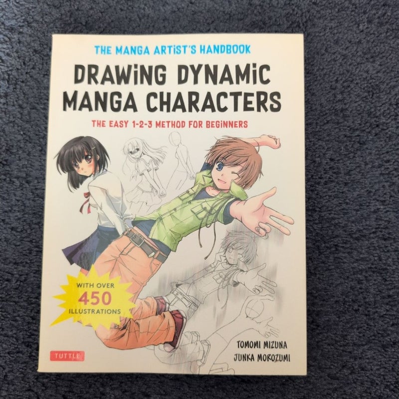 Drawing Dynamic Manga Characters