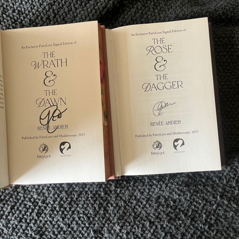 The Wrath and the Dawn & The Rose and the Dagger