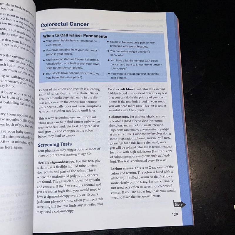 Kaiser Permanente Healthwise Handbook 2009