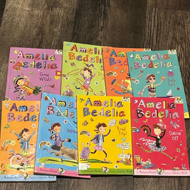 Amelia Bedelia books 1-8