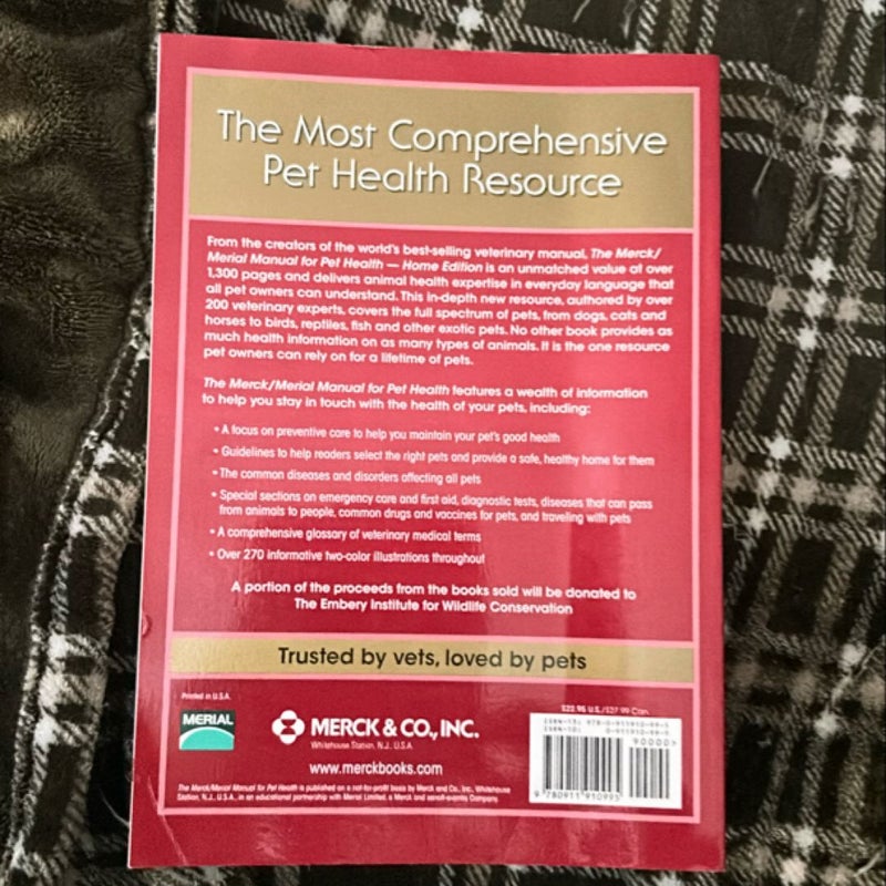 The Merck / Merial Manual for Pet Health