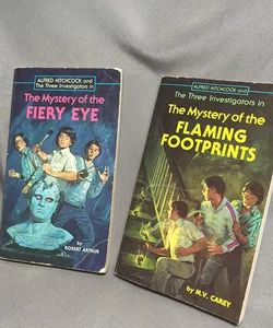 Set of 2 Alfred Hitchcock and the Three Investigators Books