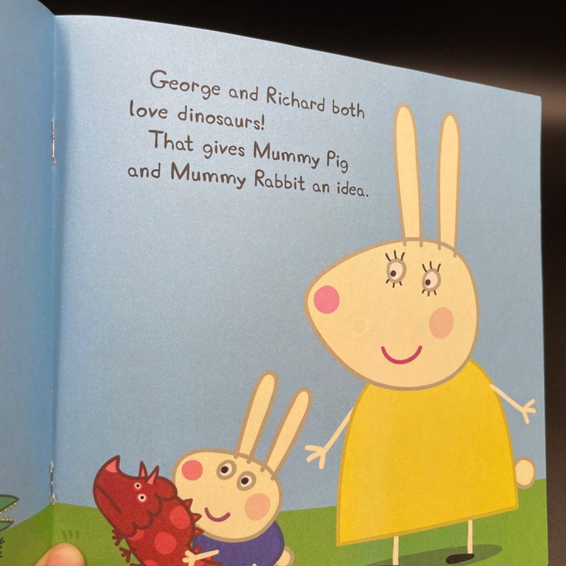 Peppa pig learning to share scholastic paperback book