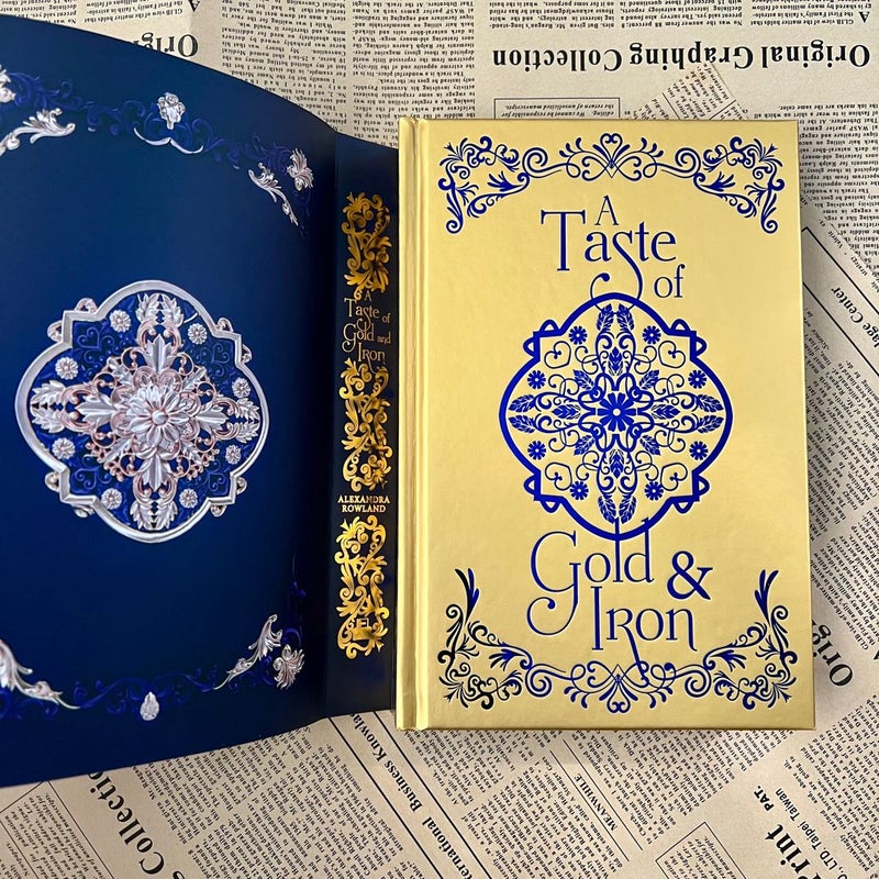 A Taste of Gold and Iron - Signed Bookish Box Exclusive