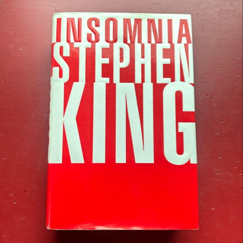 Insomnia (True 1st Edition!)