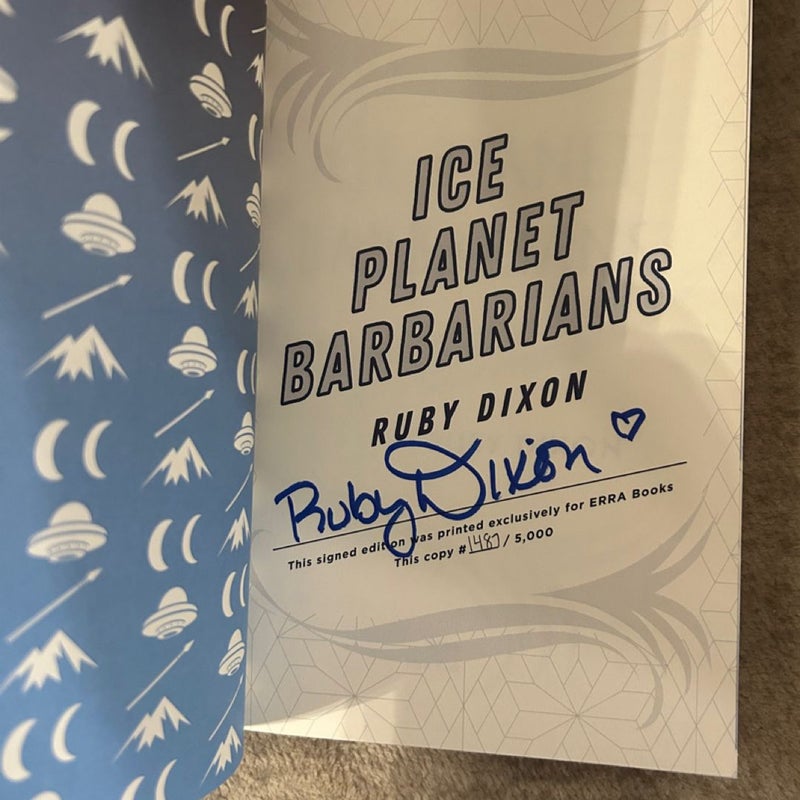 Ice Planet Barbarians ERRA Books Special Edition