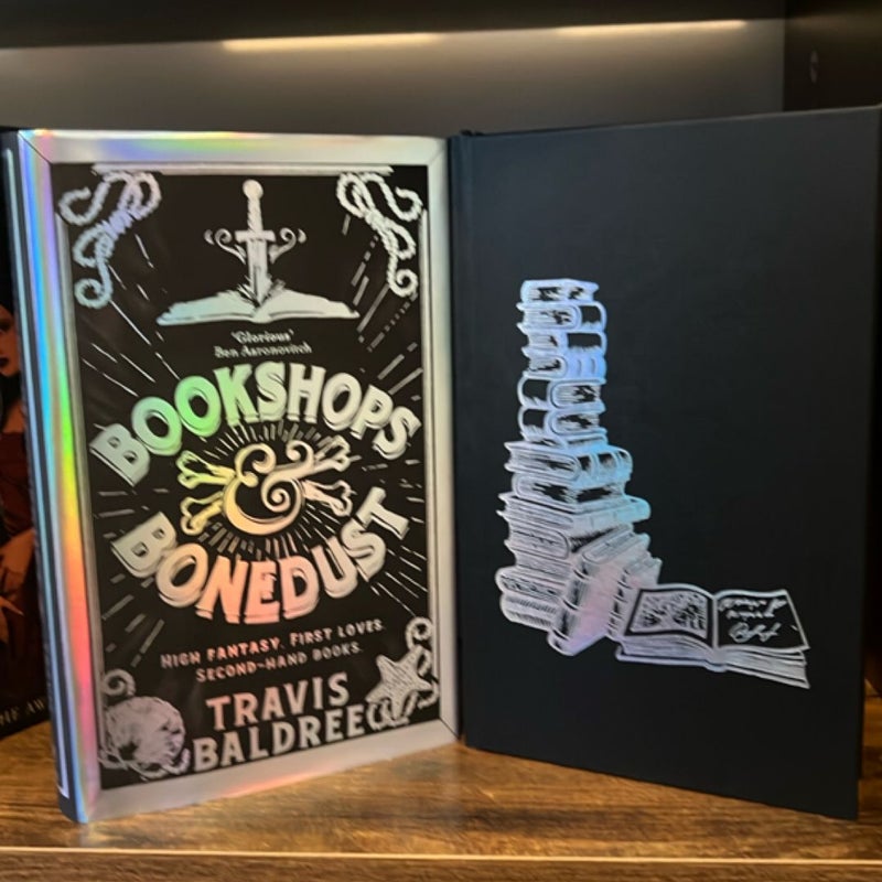 Bookshops and Bonedust + Legends and Lattes SIGNED