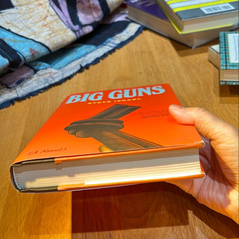 Signed 1st Ed/1st * Big Guns