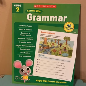Scholastic Success with Grammar Grade 2 Workbook