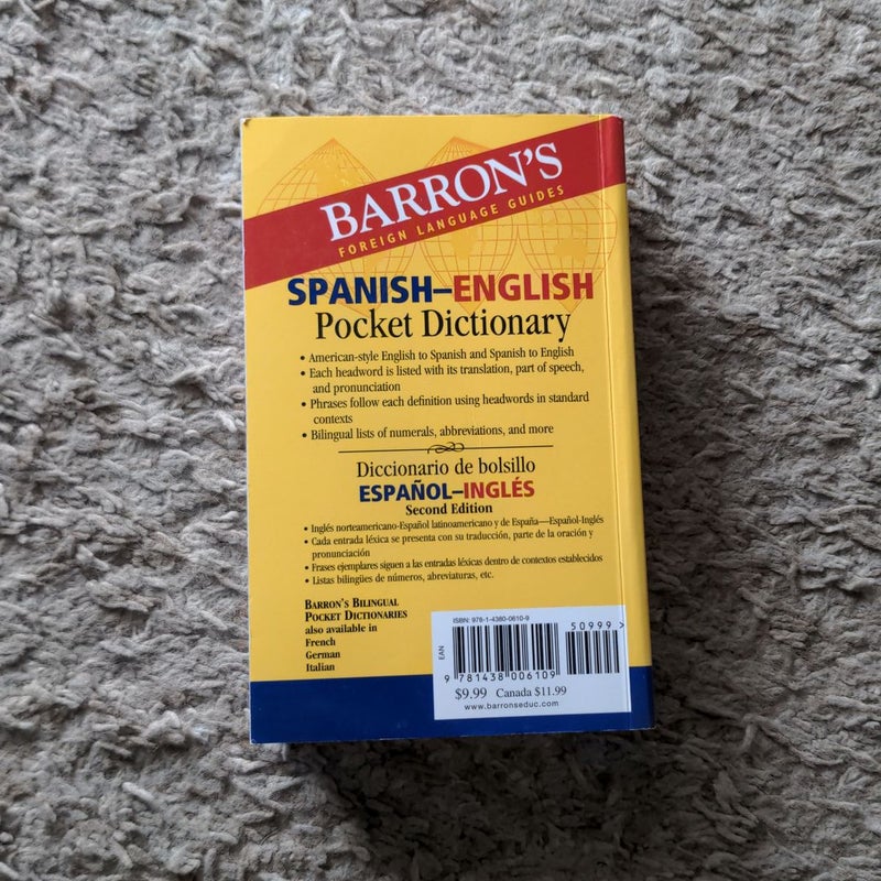 Spanish-English Pocket Dictionary