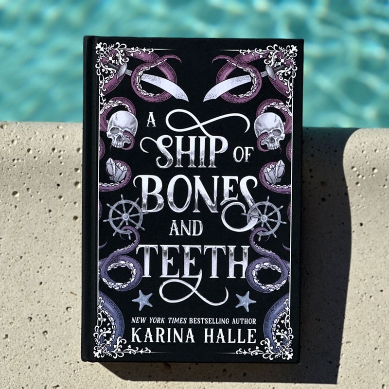 SIGNED by hand Special Edition A Ship of Bones and Teeth