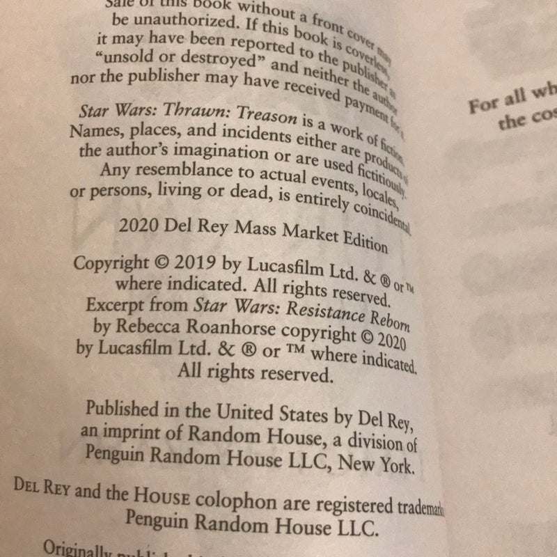 Star Wars: Thrawn Trilogy