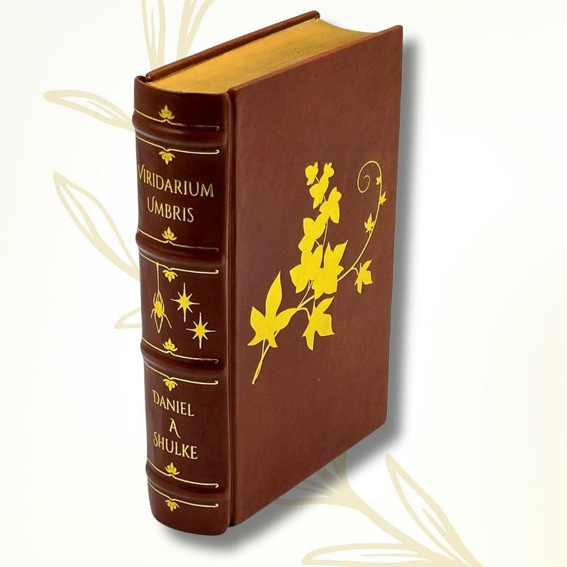 Viridarium Umbris by Daniel A. Schulke Leather-Bound Edition 