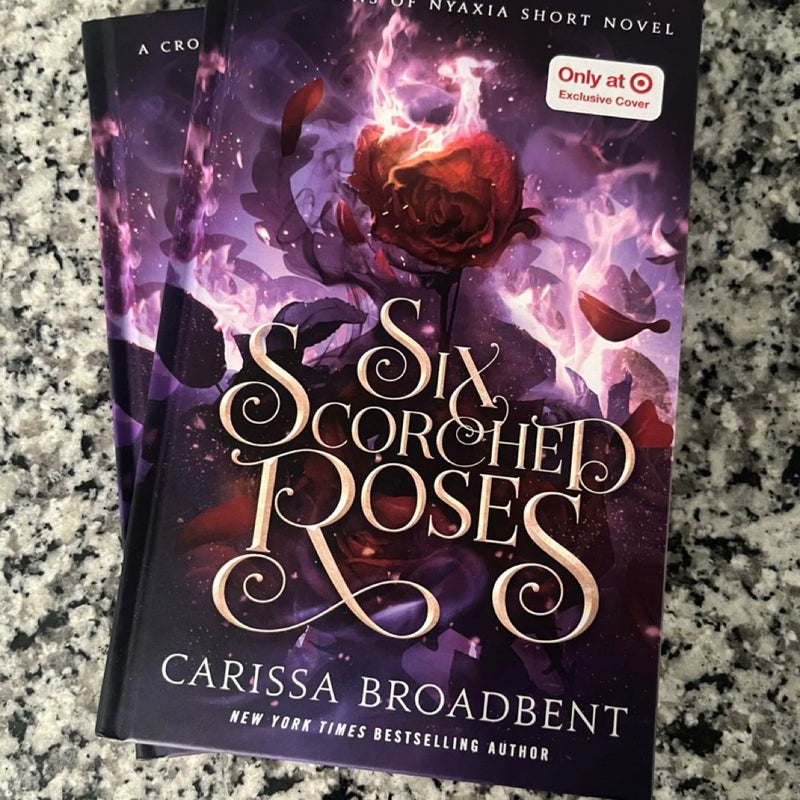 Six Scorched Roses Target Exclusive Cover