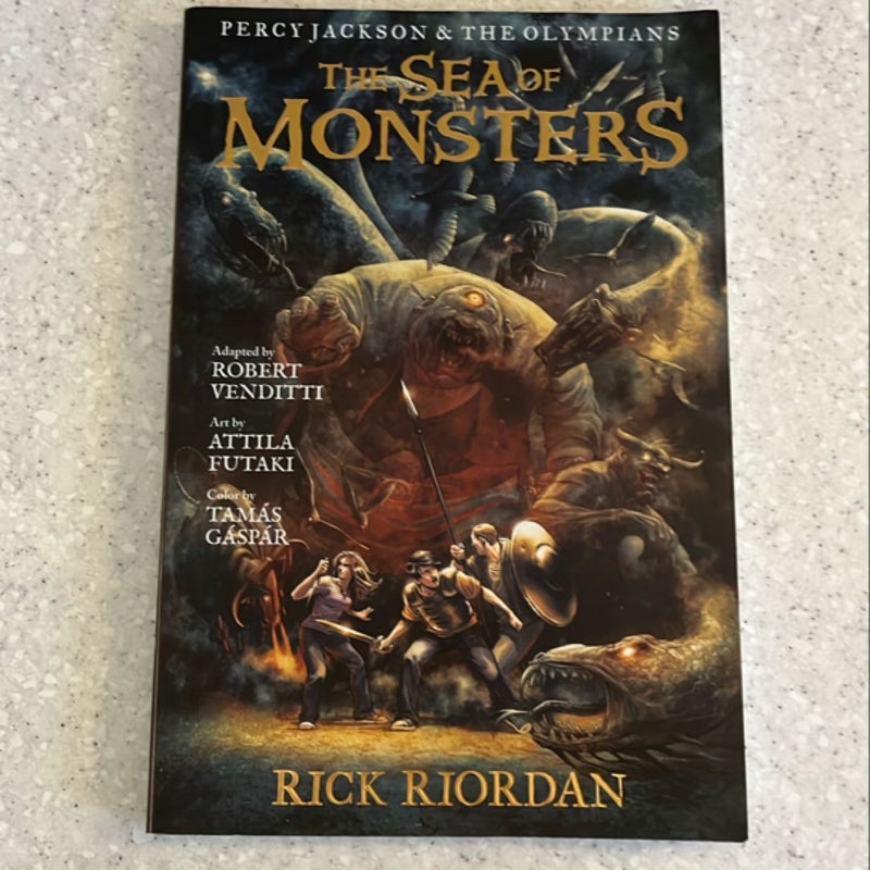 Percy Jackson and the Olympians Sea of Monsters, the: the Graphic Novel