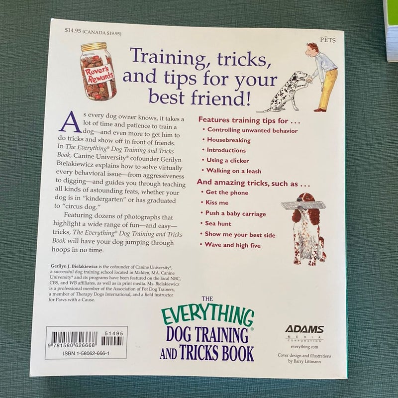 The Everything Dog Training and Tricks Book