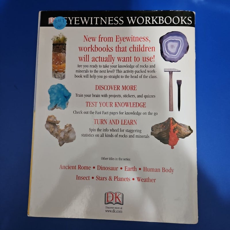 DK Eyewitness Workbooks ROCKS & MINERALS