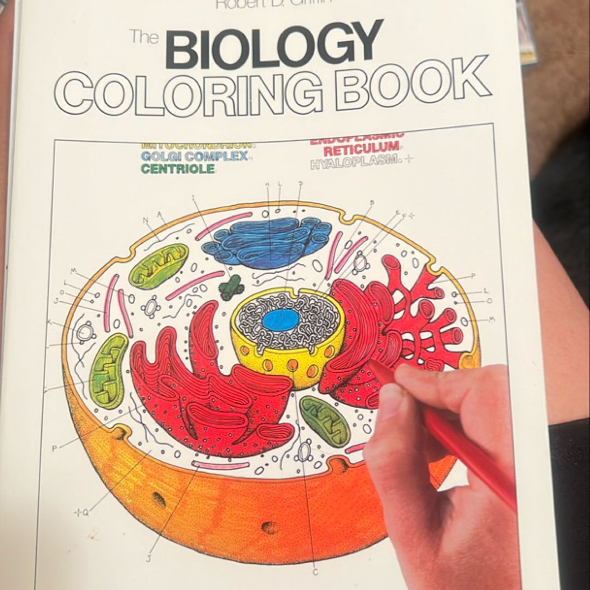 The Biology Coloring Book by Robert D. Griffin