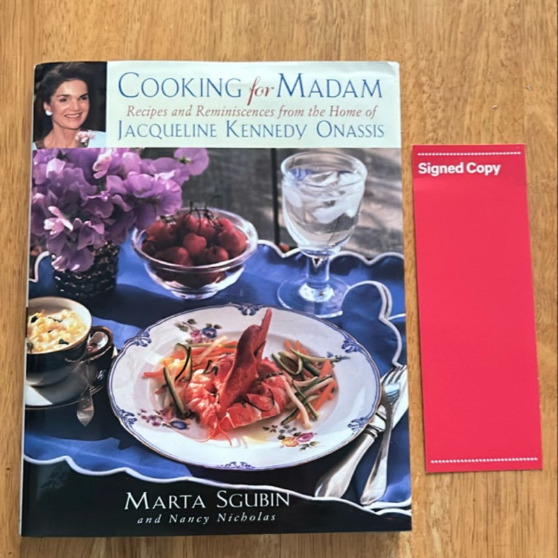 Cooking for Madam (Signed 1998 1st Print)