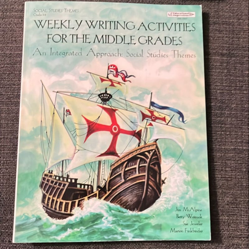 Weekly Writing Activites for Middle Grades