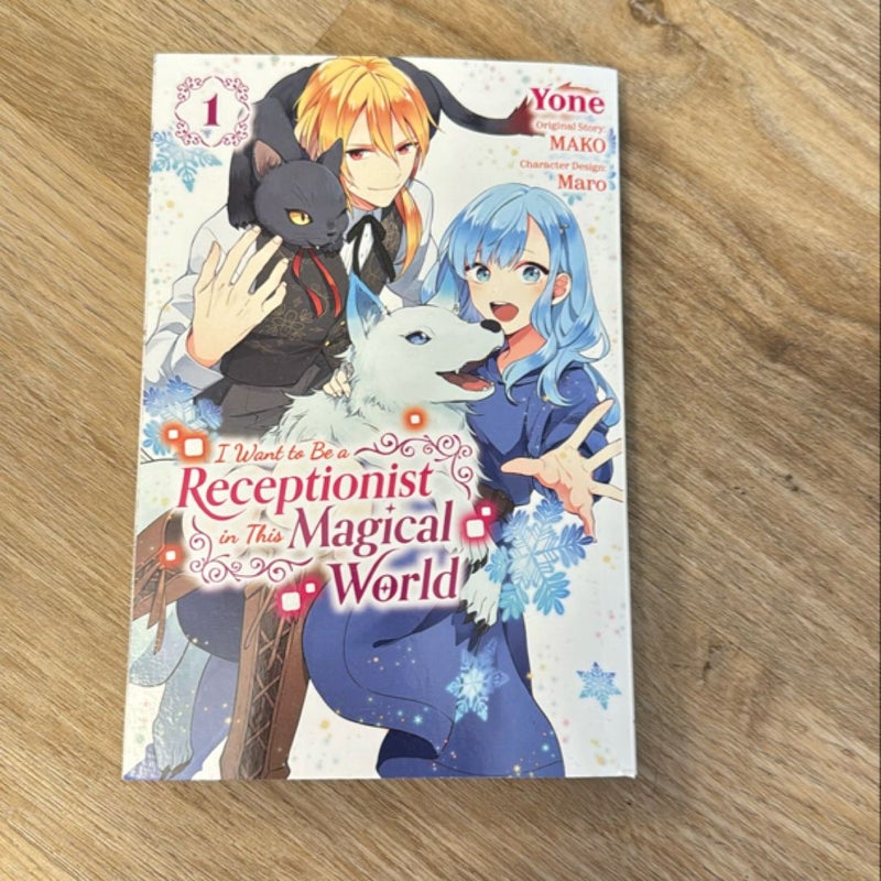 I Want to Be a Receptionist in This Magical World, Vol. 1 (manga)