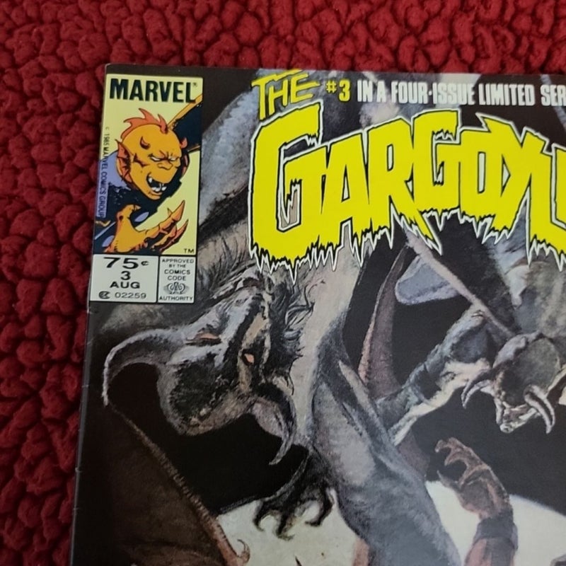 Marvel Comics The Gargoyle #3 Of 4 Miniseries August 1985