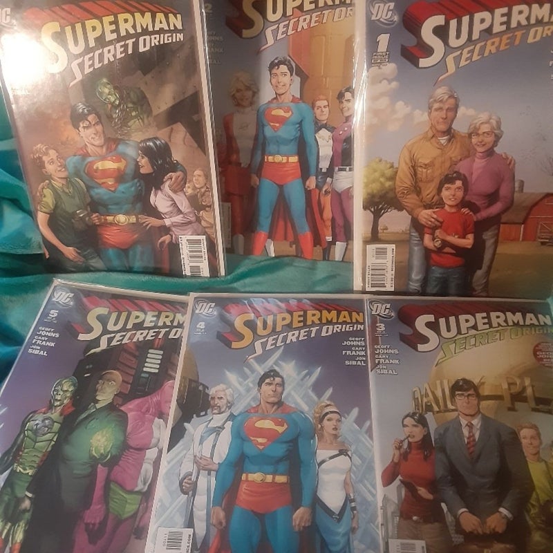 Superman Secret Origins 1,2,3,4,5,6 