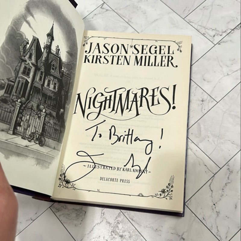 Nightmares! - signed by Jason Segel