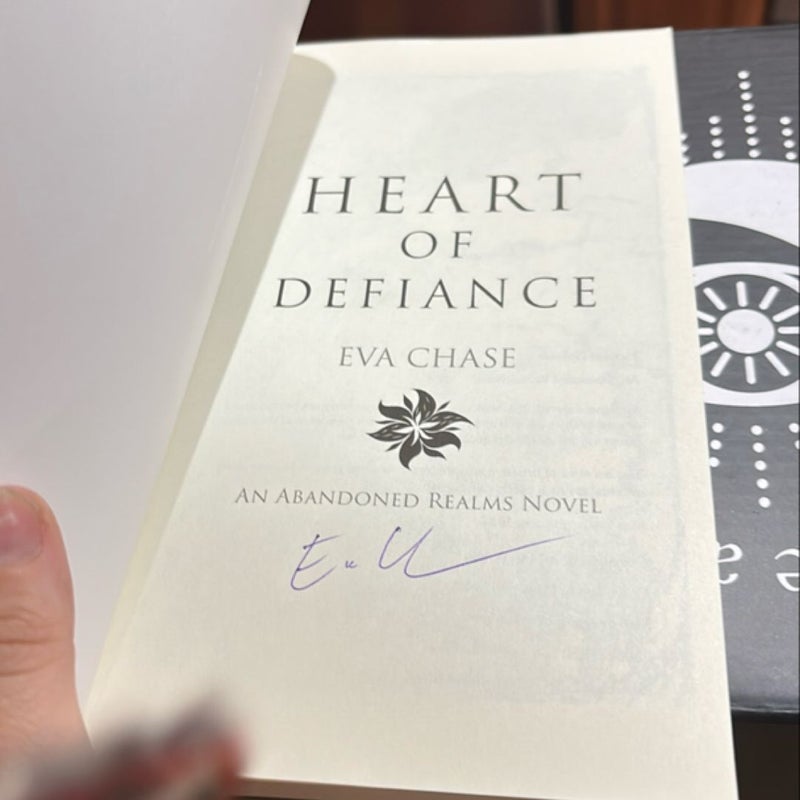SIGNED Heart of Defiance