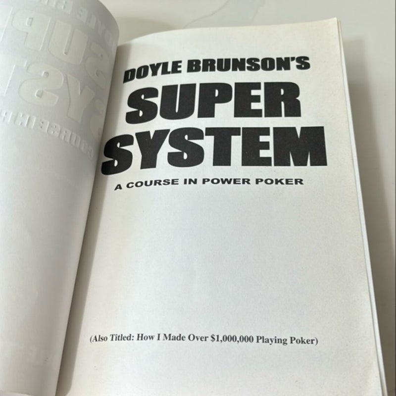 Doyle Brunson's Super System