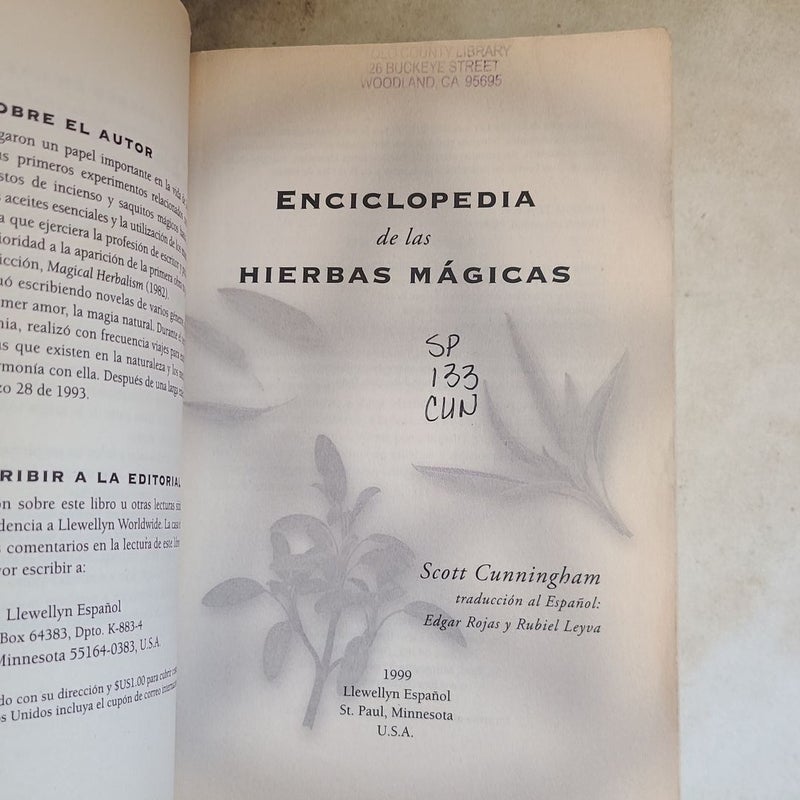 Enciclopedia de Las Hierbas Mágicas