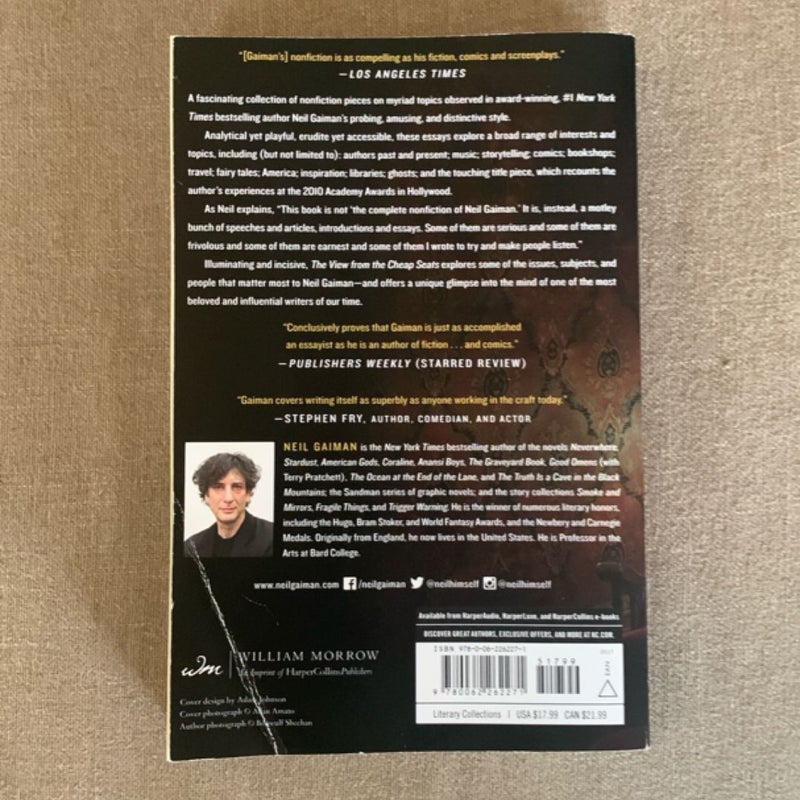 THE VIEW FROM THE CHEAP SEATS- Trade Paperback