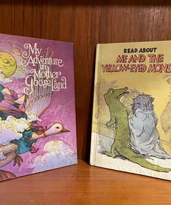 Vintage Children's Books -- Two A Read about Me Books 1974