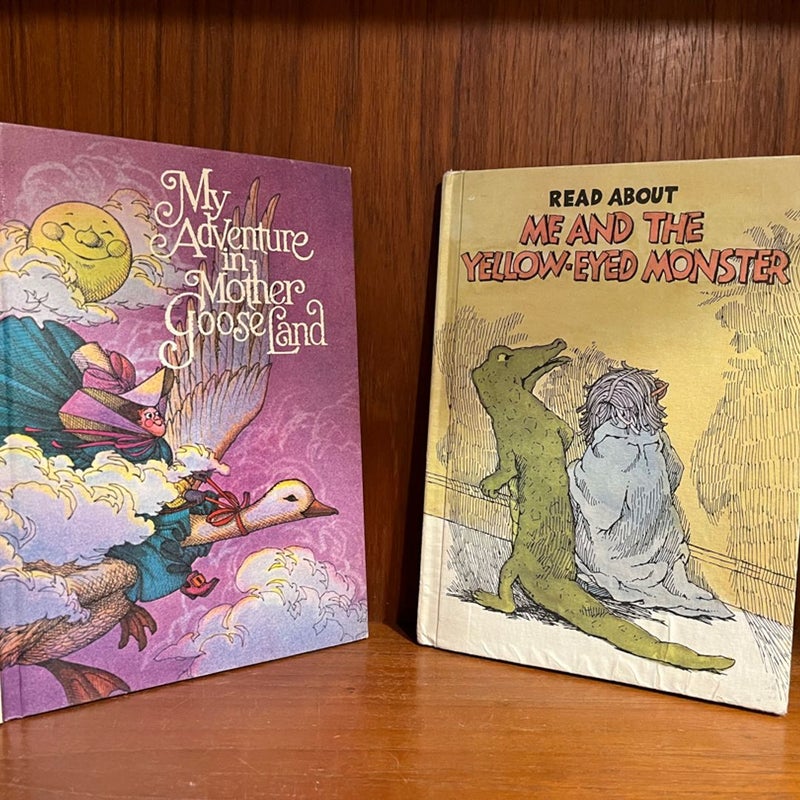Vintage Children's Books -- Two A Read about Me Books 1974