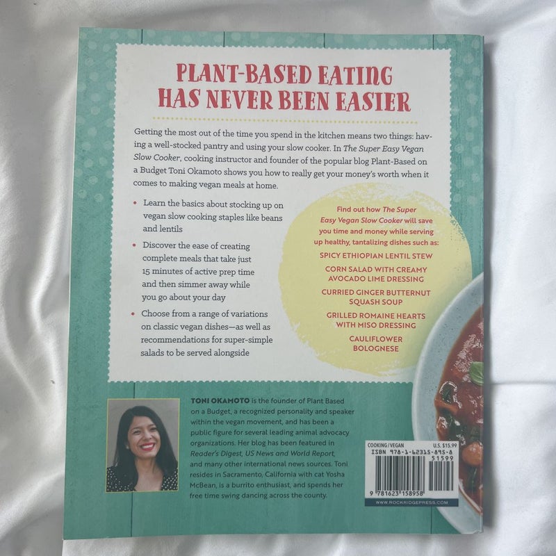 The Super Easy Vegan Slow Cooker Cookbook