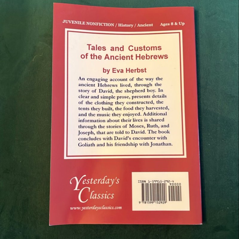 Tales and Customs of the Ancient Hebrews