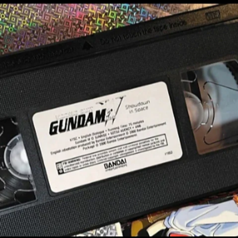 Gundam Wing-Showdown in Space (VHS)