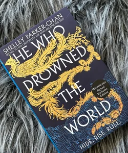He Who Drowned the World Waterstones Exclusive Edition