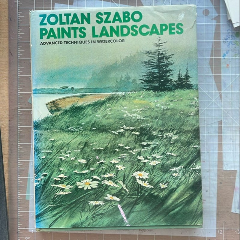 Zoltan Szabo Paints Landscapes