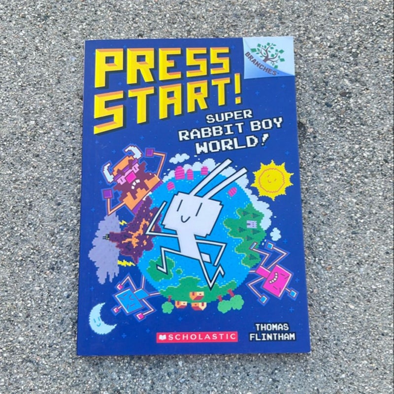 Super Rabbit Boy World!: a Branches Book (Press Start! #12)