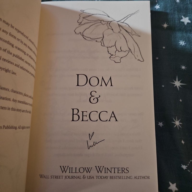 Dom & Becca *Signed Copy*