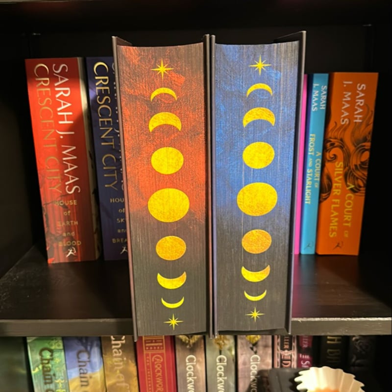 Crescent City Books 1-2 Fairyloot Editions by Sarah J Maas, Hardcover ...
