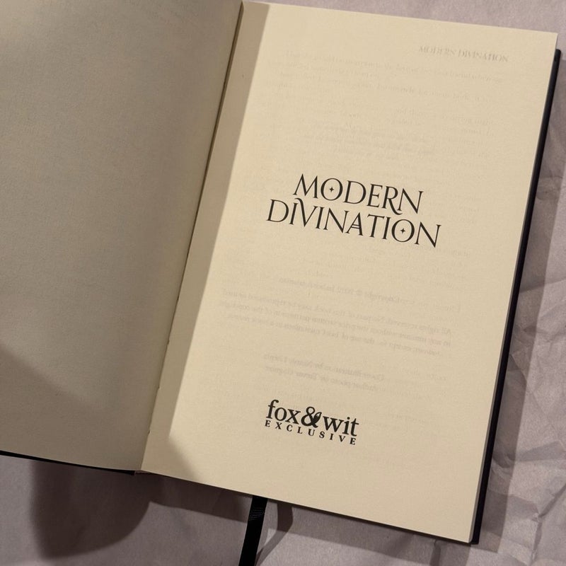 Modern Divination