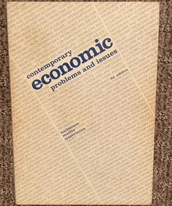 Contemporary Economic Problems and Issues 