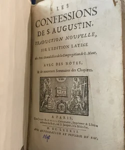 Confession of Saint Augustine (1686)