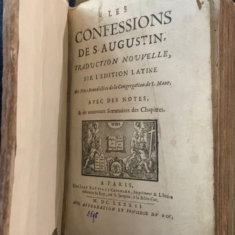 Confession of Saint Augustine (1686)