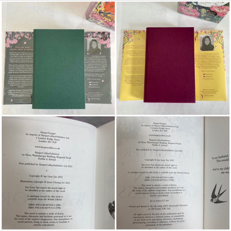 Daughter of The Moon Goddess & Heart of The Sun Warrior Waterstones SIGNED