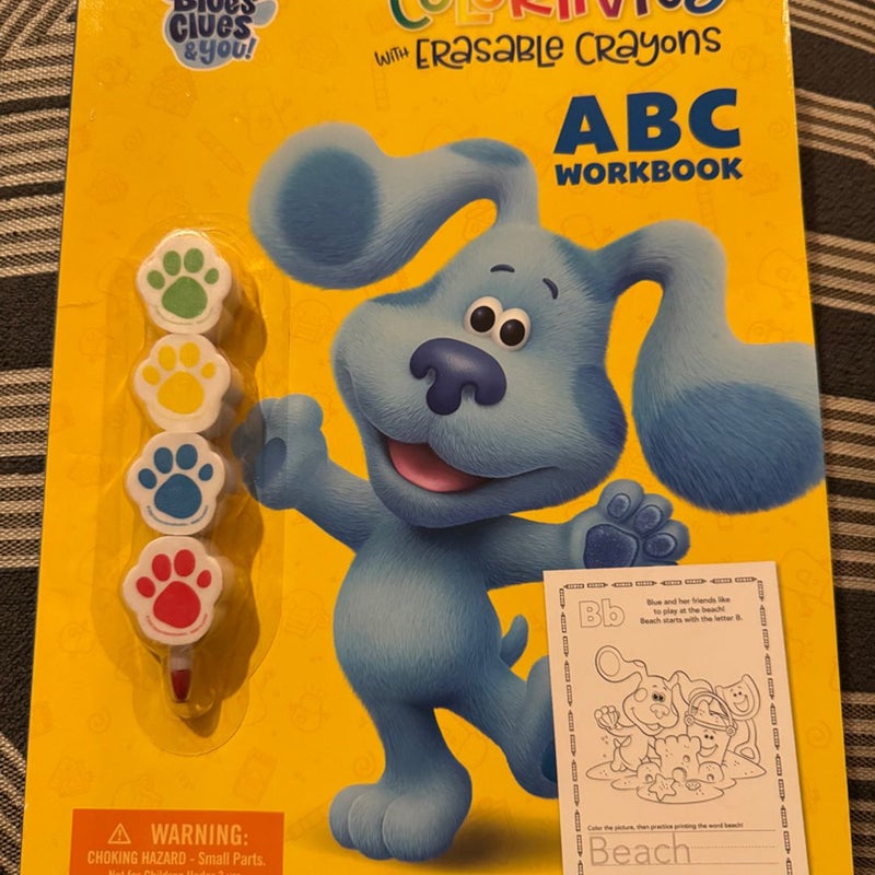 Blue's Clues Color n Trace with Crayons