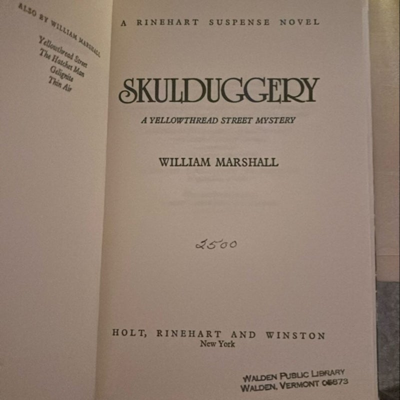 Skulduggery